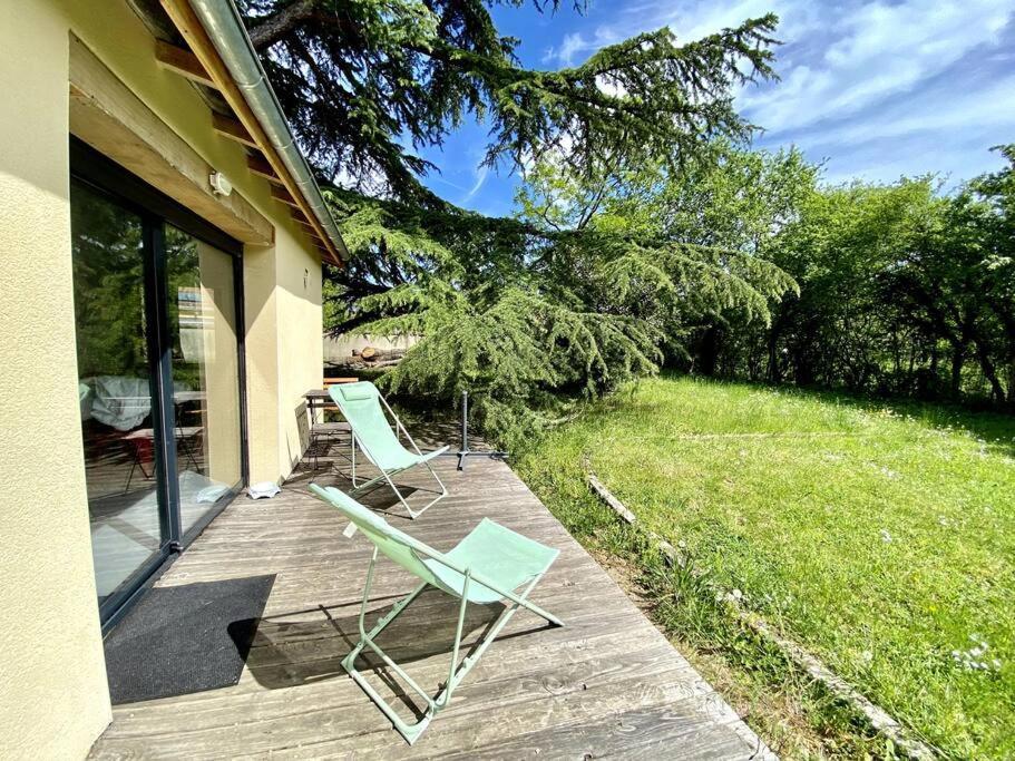 La Lande - Petite Maison Avec Jardin Vendat Dış mekan fotoğraf
