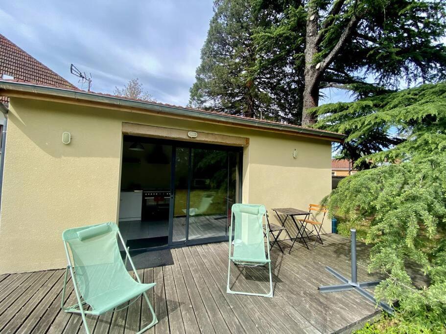 La Lande - Petite Maison Avec Jardin Vendat Dış mekan fotoğraf